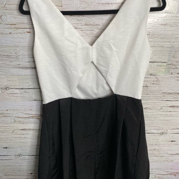 Jessica Simpson dress white black size 8 - Picture 7 of 10